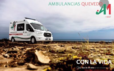 Ambulancias Quevedo, pionera en una App para saber la ubicación del vehículo